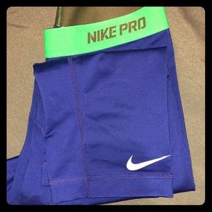 Nike pro working out pants